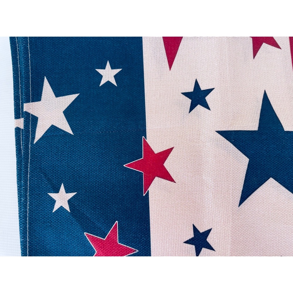Unbranded Placemats Red White Blue Excellent Stars and Stripes USA 8pc
